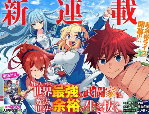 努力過頭的世界最強武鬥家，在魔法世界